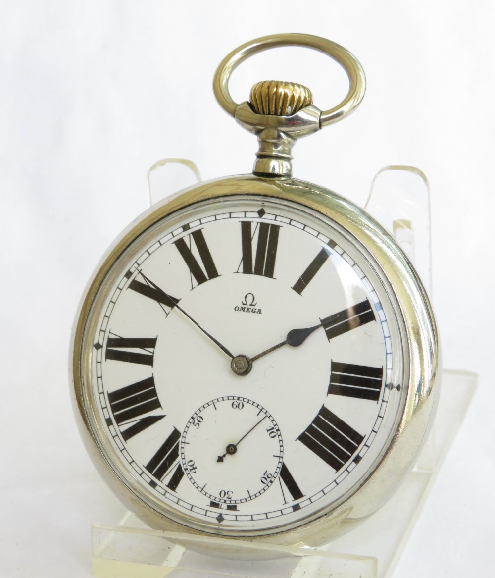 Antique Omega pocket watch, c1910s
