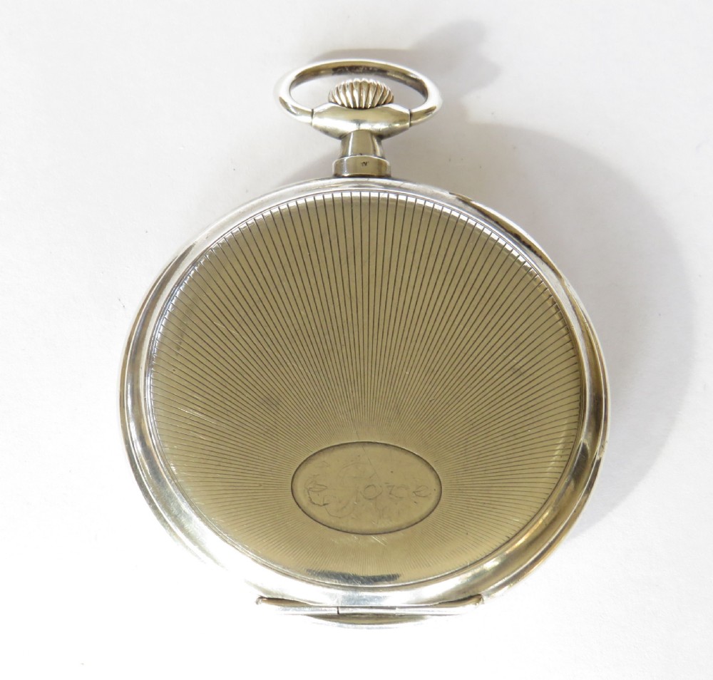 Antique Zenith pocket watch, 1918 View V