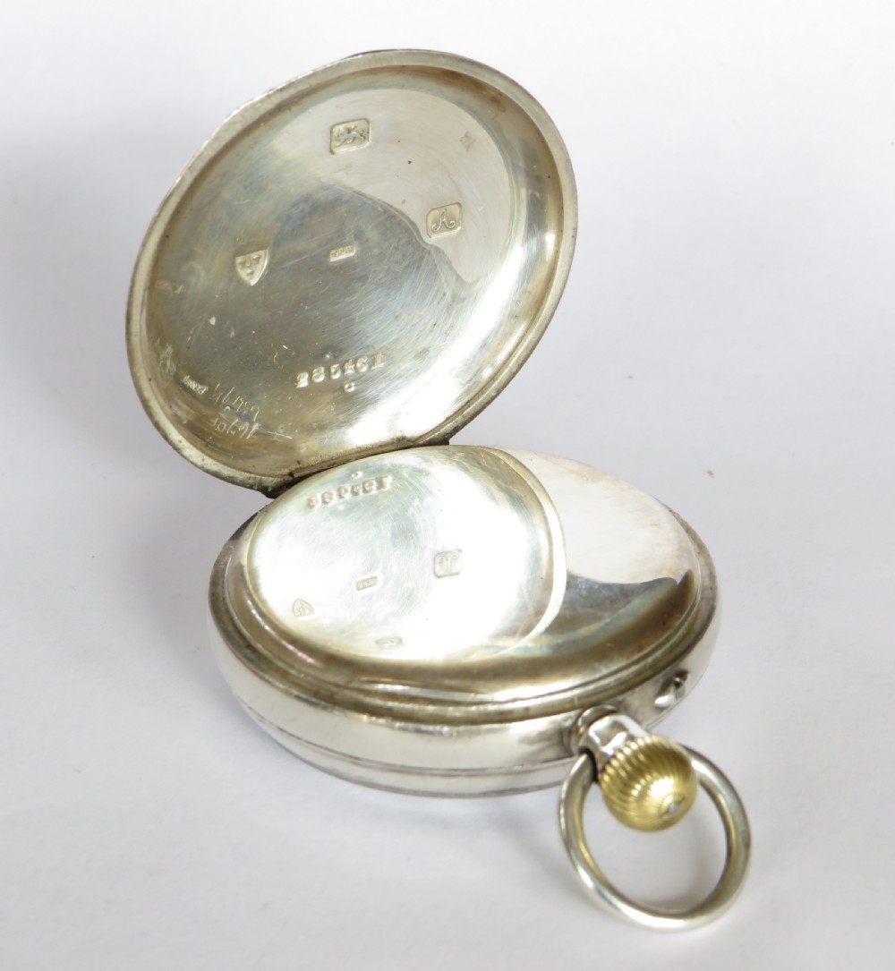 Antique silver pocket watch from Mappin & Webb View IV