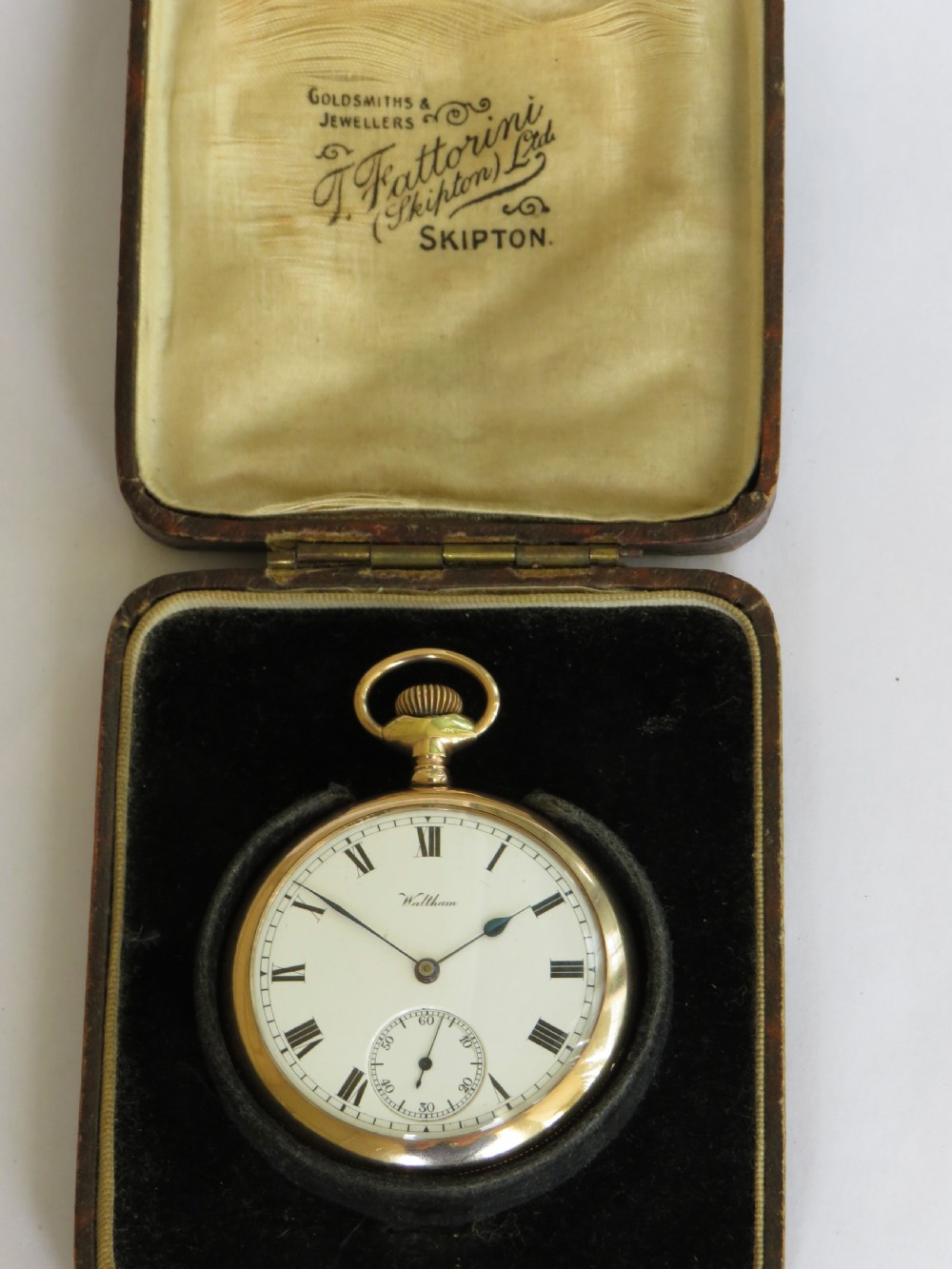 1907 Waltham Vanguard railroad grade pocket watch View II