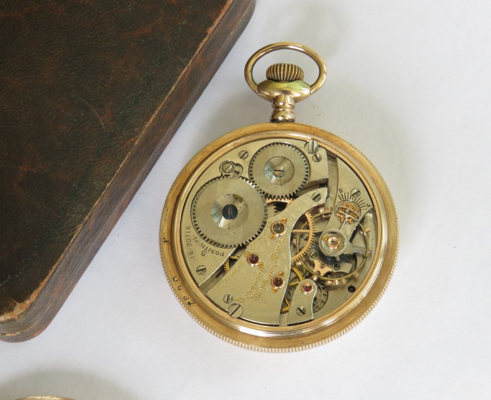 1907 Waltham Vanguard railroad grade pocket watch View IV