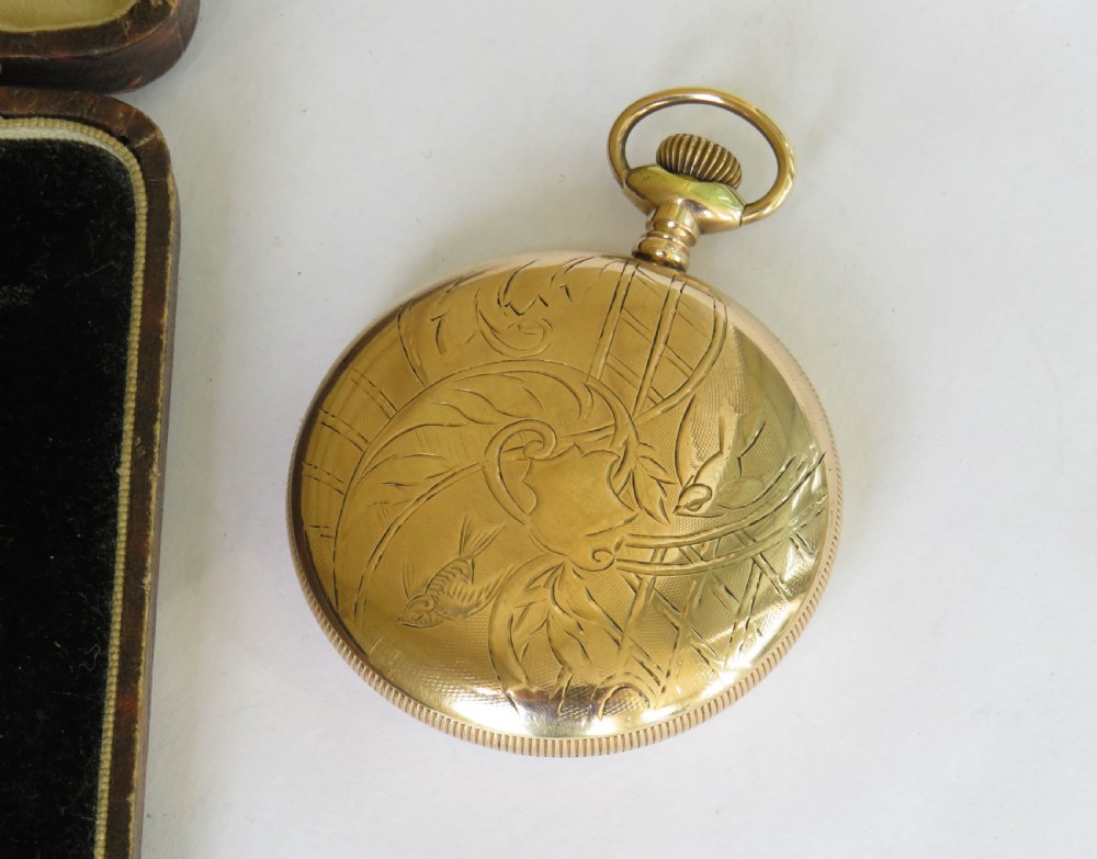 1907 Waltham Vanguard railroad grade pocket watch View V