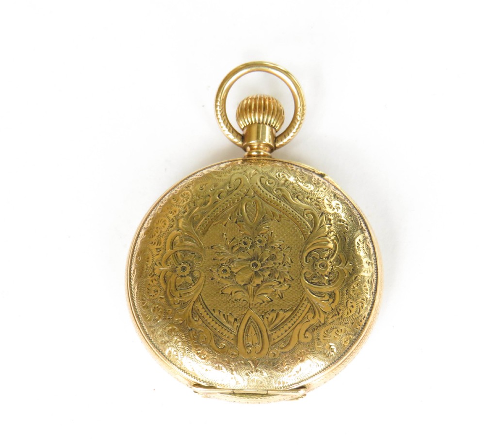 1901 Waltham Seaside full hunter pocket watch View III