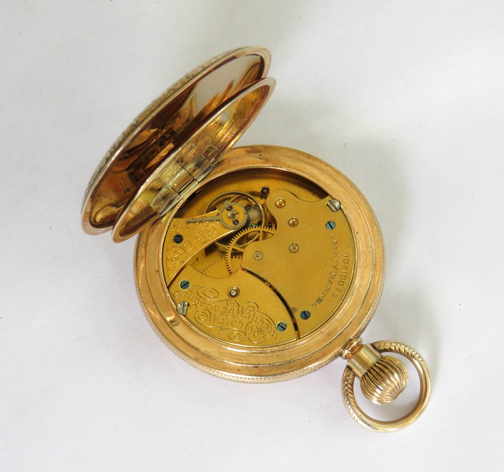 1901 Waltham Seaside full hunter pocket watch View IV