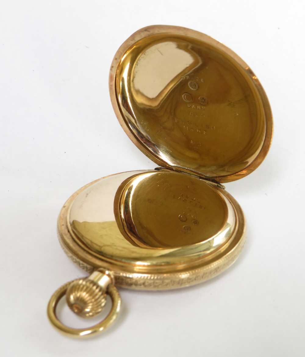 1901 Waltham Seaside full hunter pocket watch View V