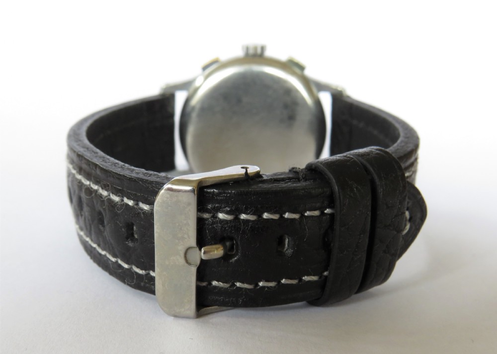 Gents 1940s Record chronograph wrist watch View V
