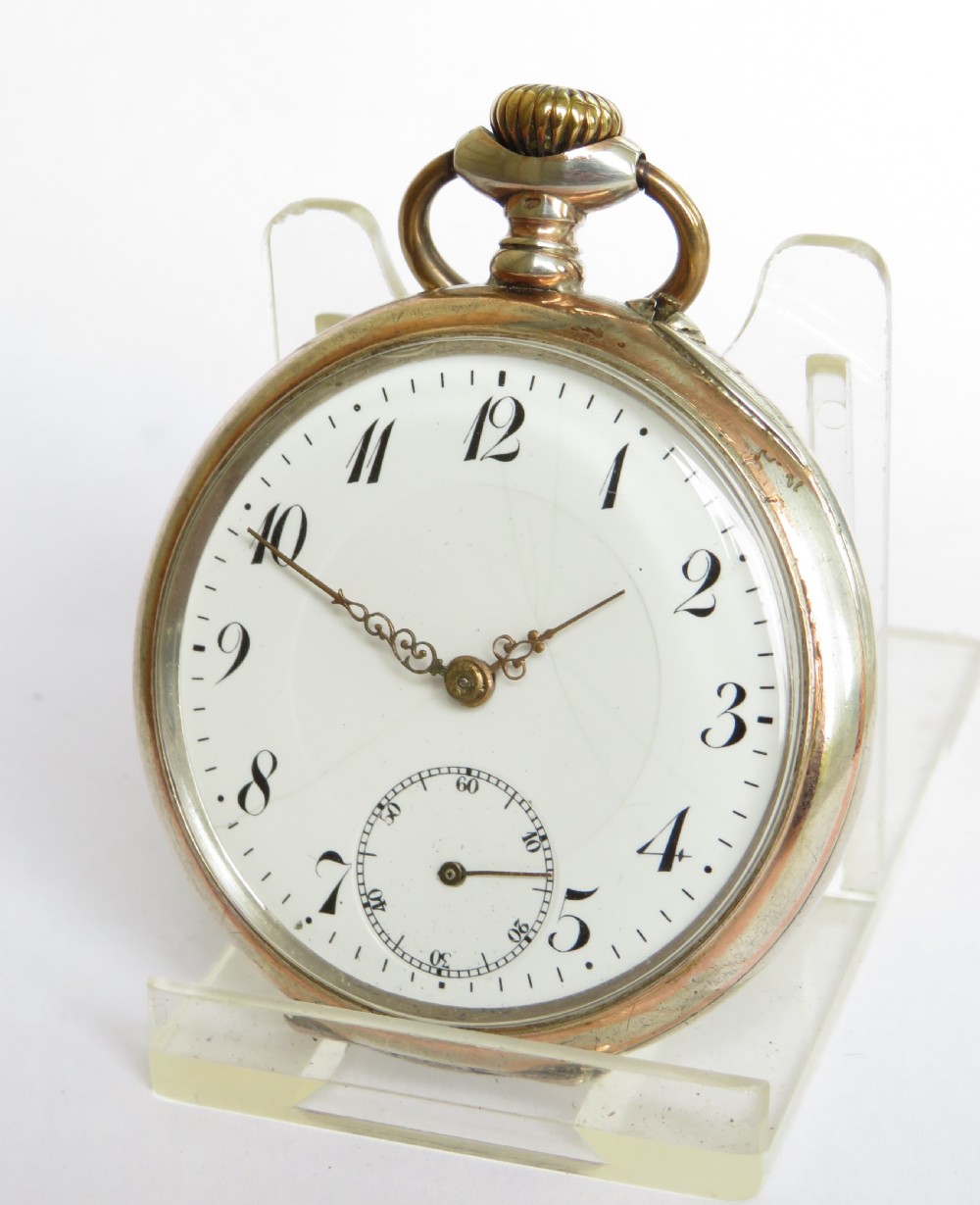 Antique silver Essor pocket watch