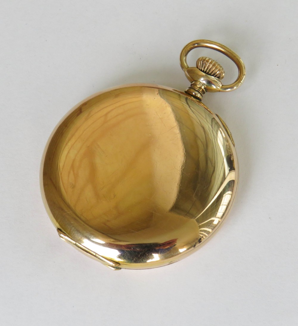 Vintage Orta full hunter pocket watch View IV