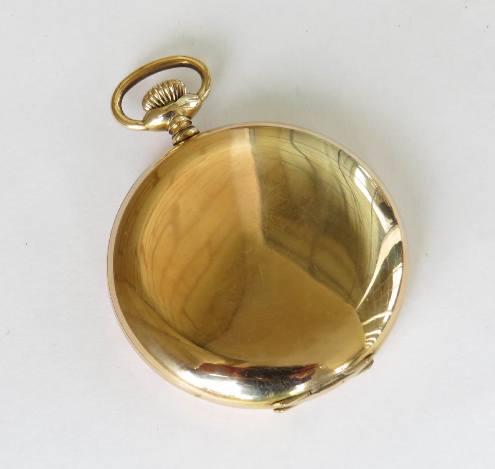 Vintage Orta full hunter pocket watch View V