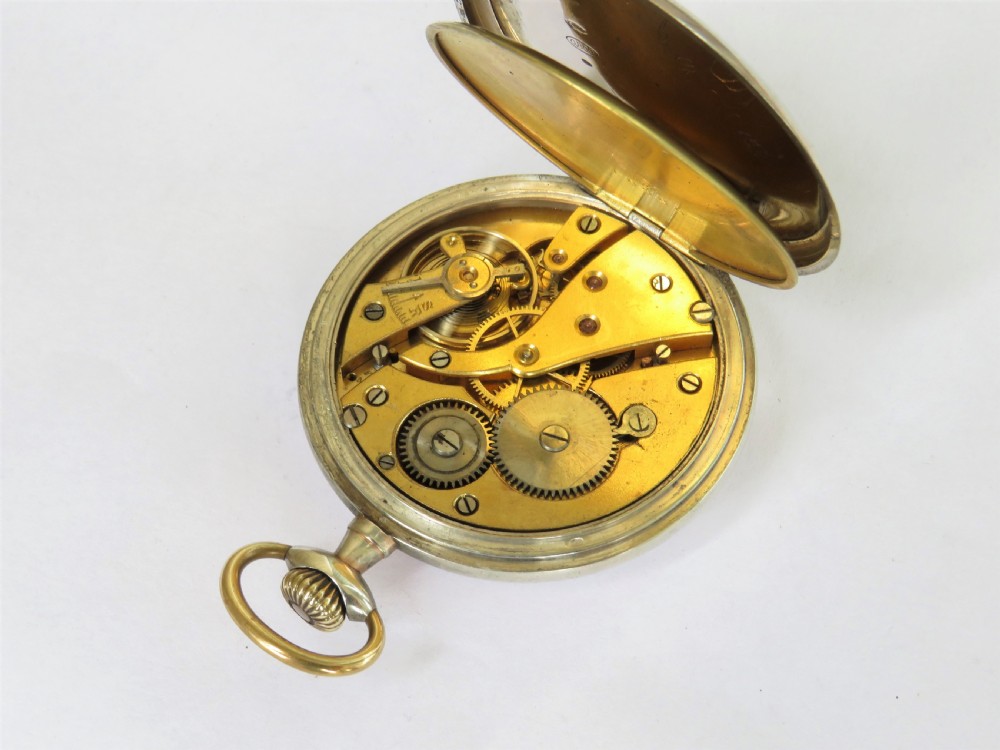 Antique Swiss silver pocket watch View IV