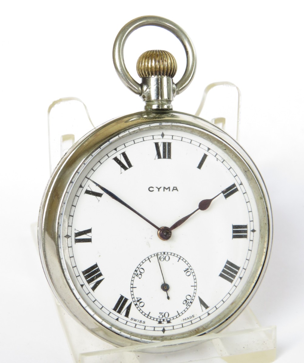 Antique Cyma pocket watch View II