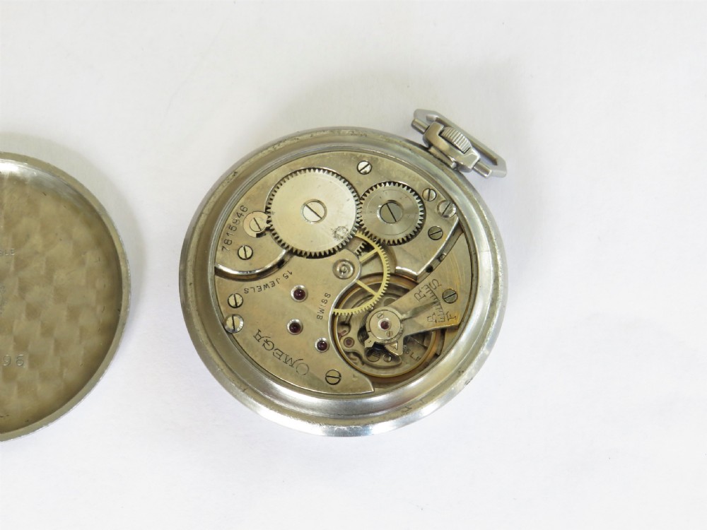 1930s Omega pocket watch View III