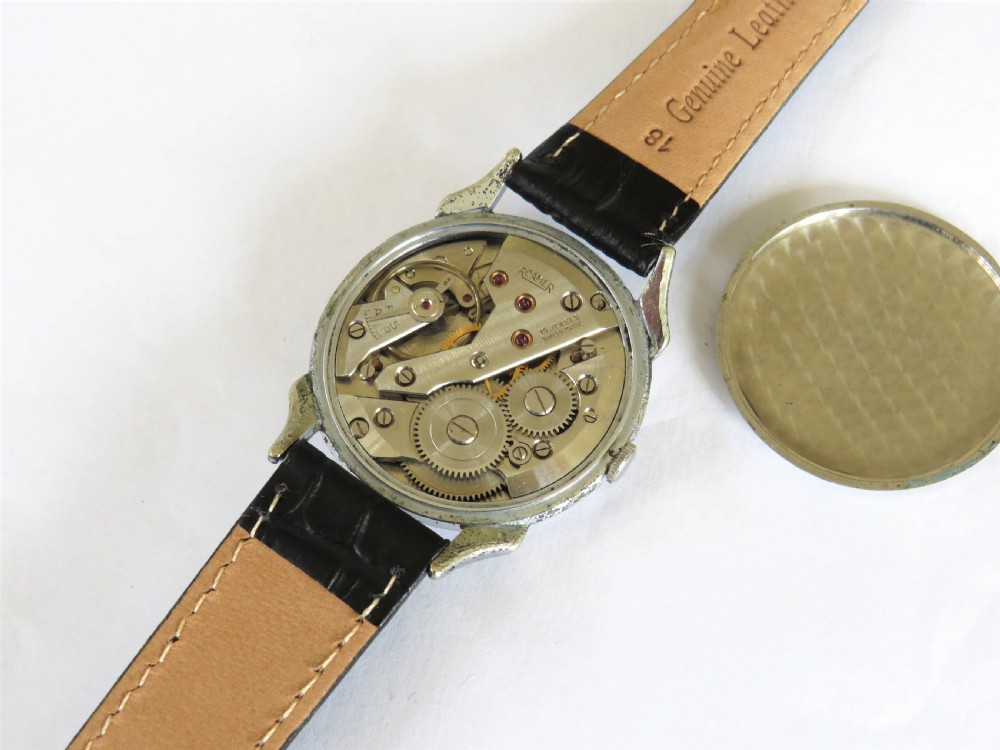 Gents 1950s Roamer wrist watch View III