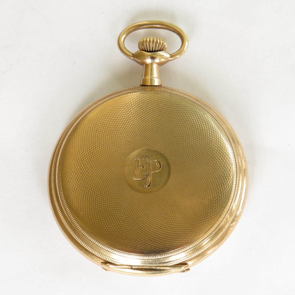 Antique 1914 Elgin full hunter pocket watch View V