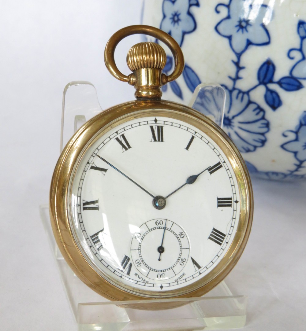 1930s Swiss pocket watch View III