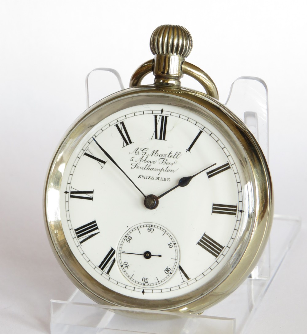 Antique Omega pocket watch, Southampton