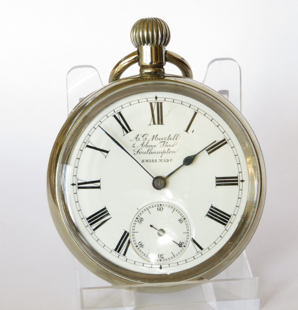 Antique Omega pocket watch, Southampton View II