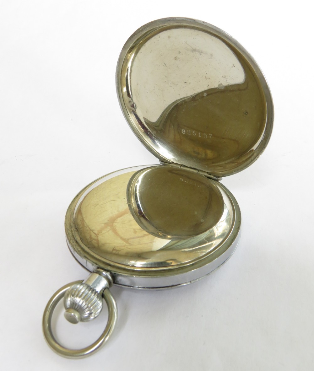 1930s Valjoux 61 chronograph pocket watch View IV