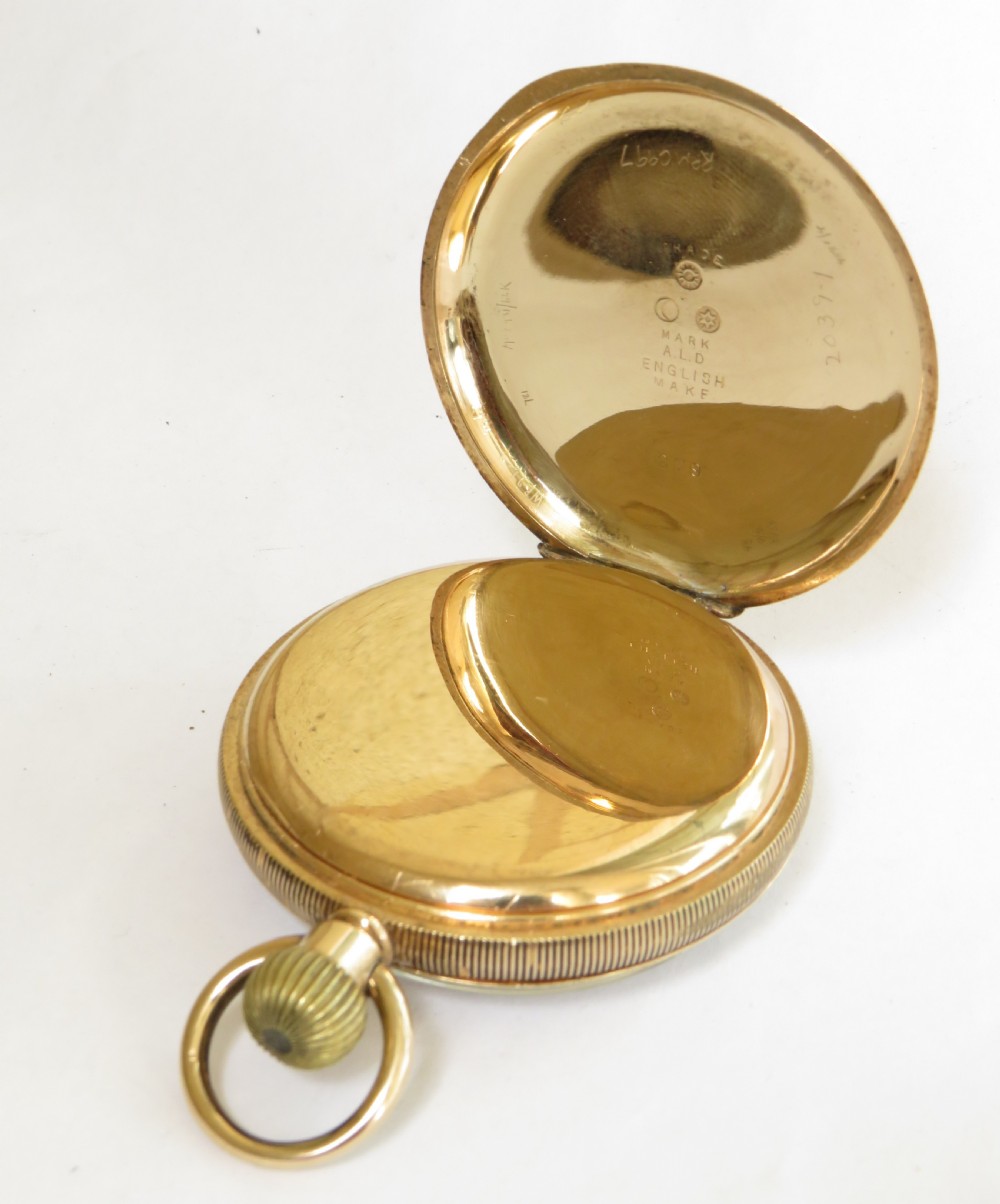 Antique Waltham pocket watch, 1899 View V
