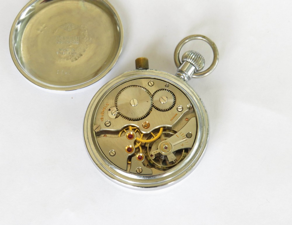 1940s Shield time trials ‘Richmond Timer’ pocket watch View III