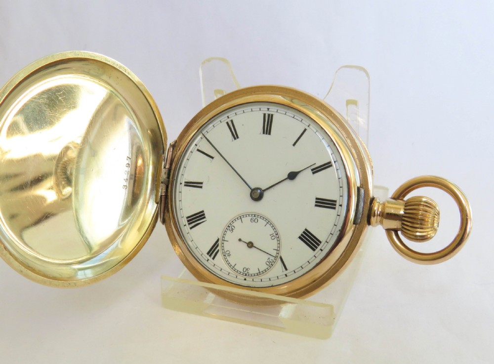 Waltham Traveler full hunter pocket watch, 1902