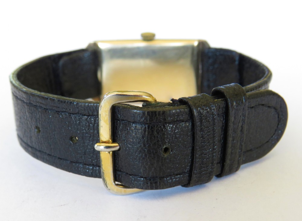 9ct gold Laco wrist watch, 1935 View V