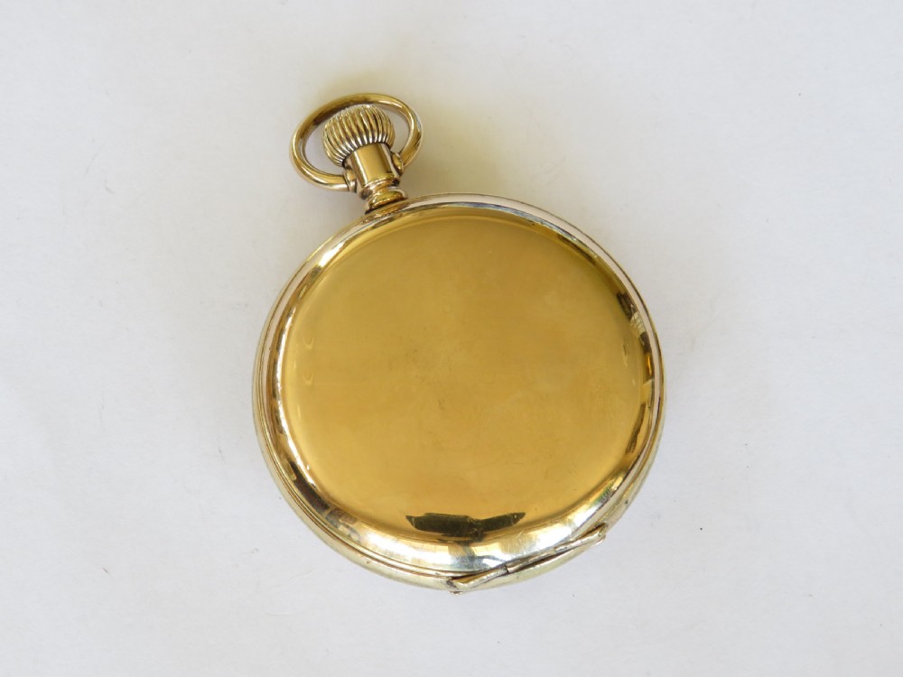 1922 Elgin full hunter pocket watch View V