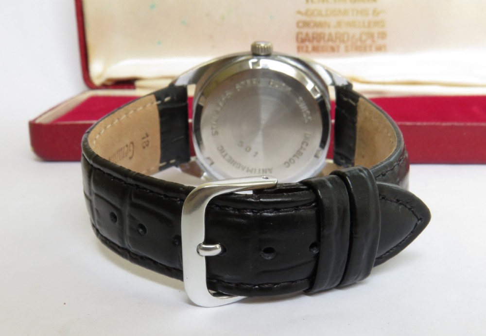 Gents 1960s Garrard wrist watch View V