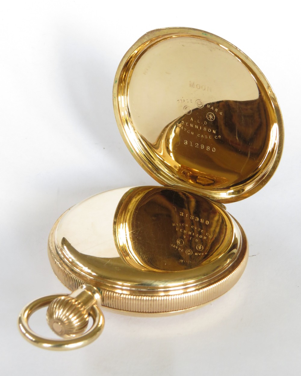 Good quality antique half hunter pocket watch View IV