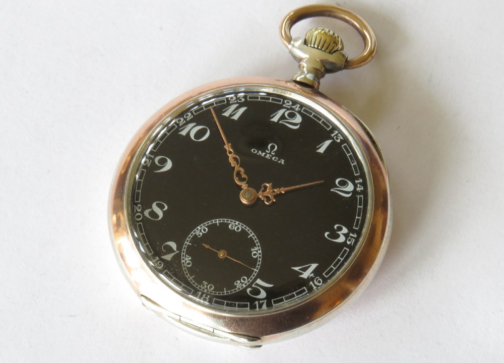 Antique Omega pocket watch View II