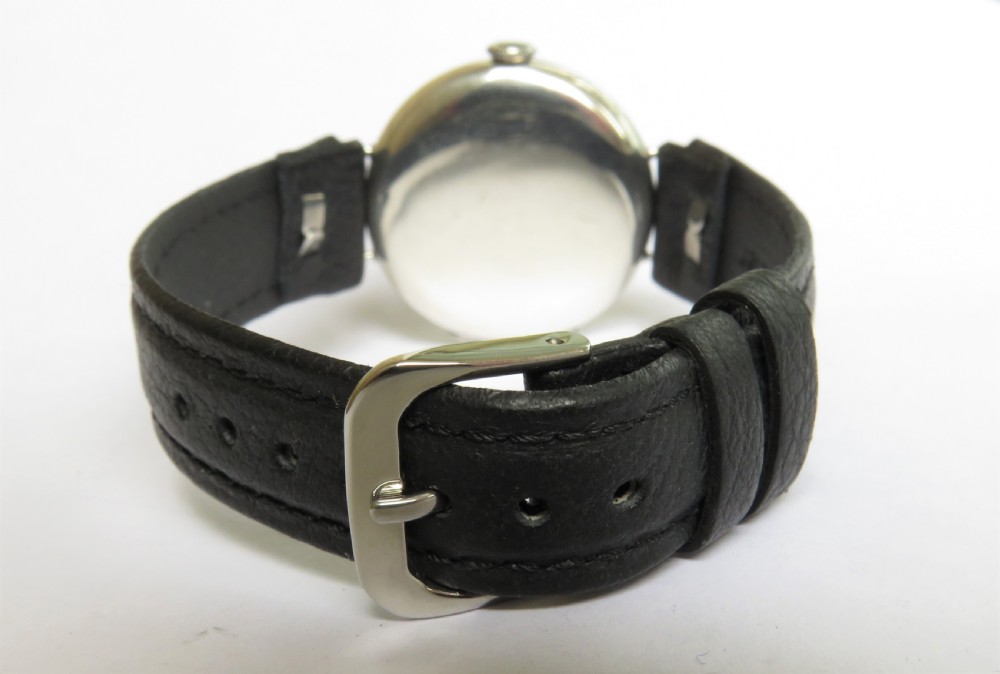 Gents silver wrist watch, 1924 View VI