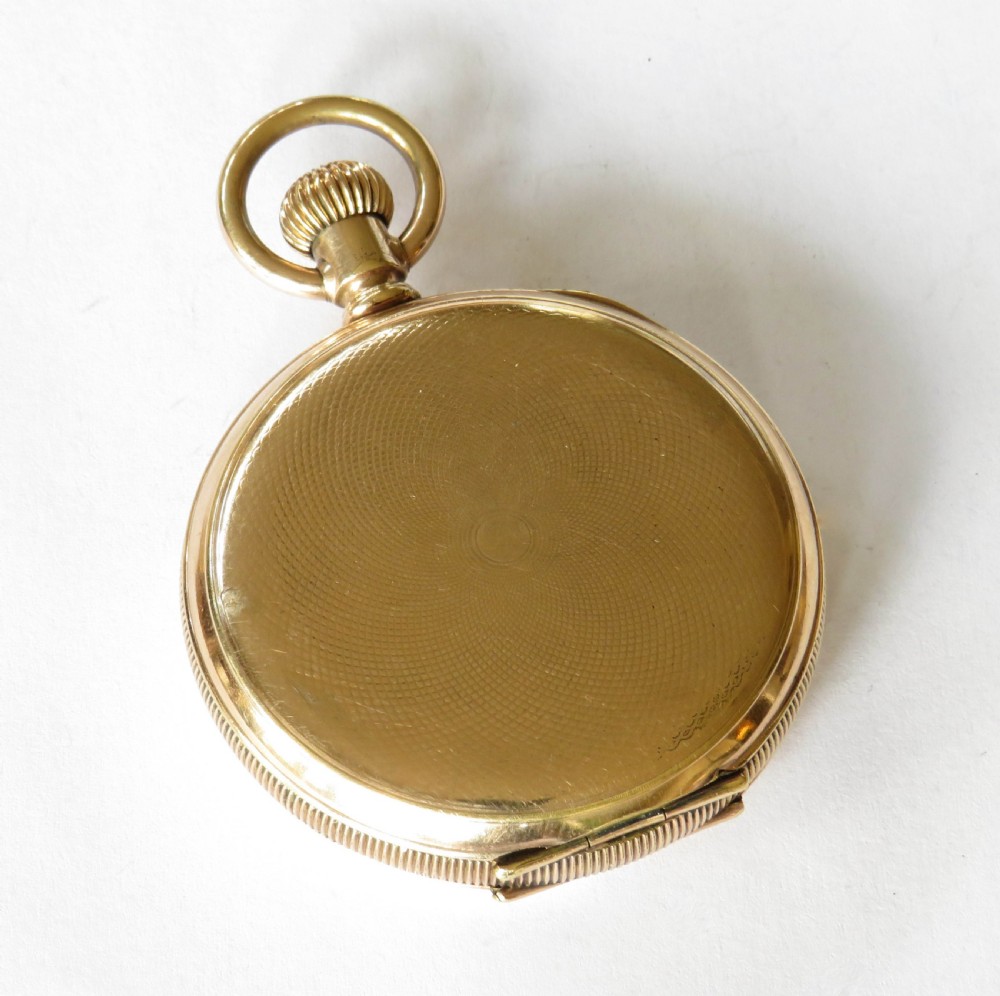 Antique Vertex full hunter pocket watch View VI