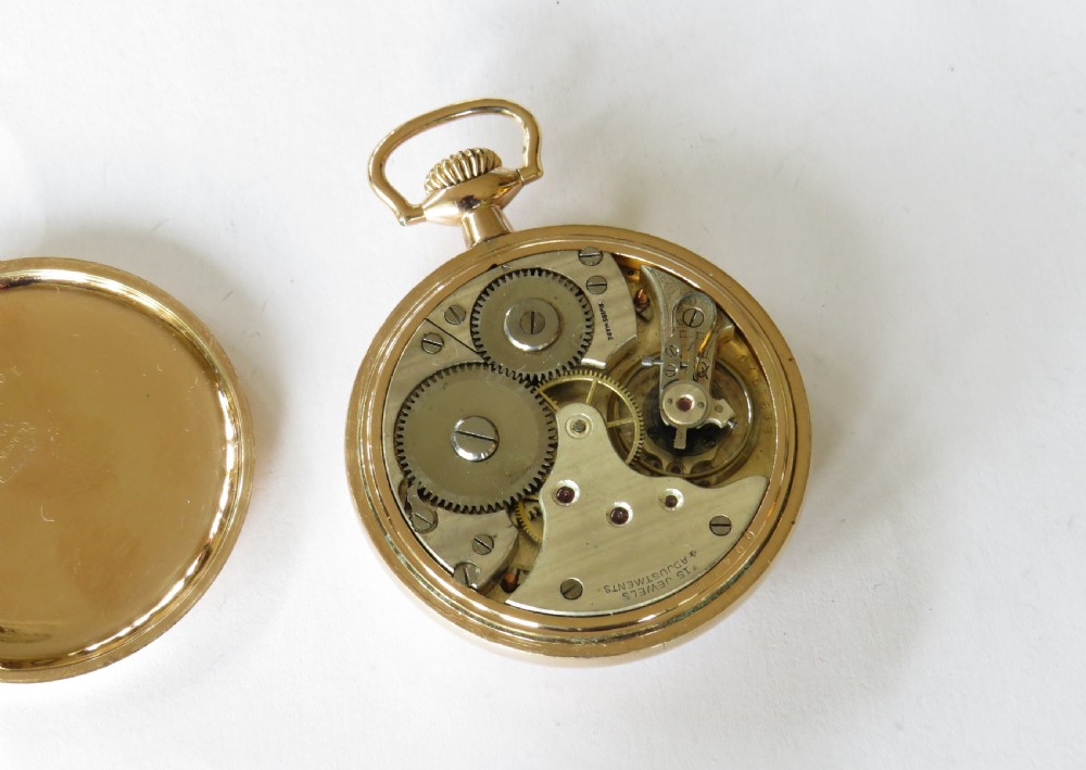 1930s Minerva pocket watch View III