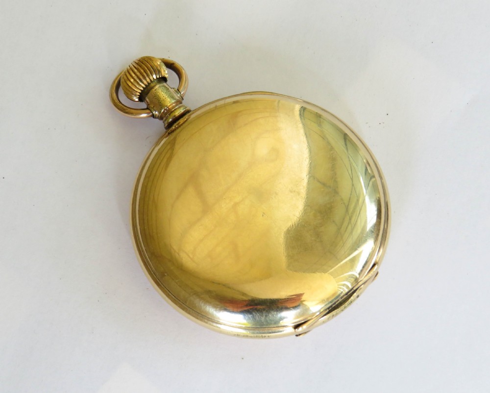 Waltham full hunter pocket watch for Thomas Russell View IV