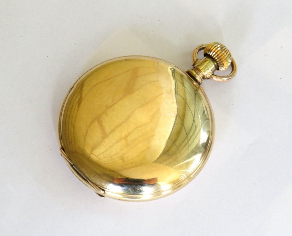 Waltham full hunter pocket watch for Thomas Russell View V