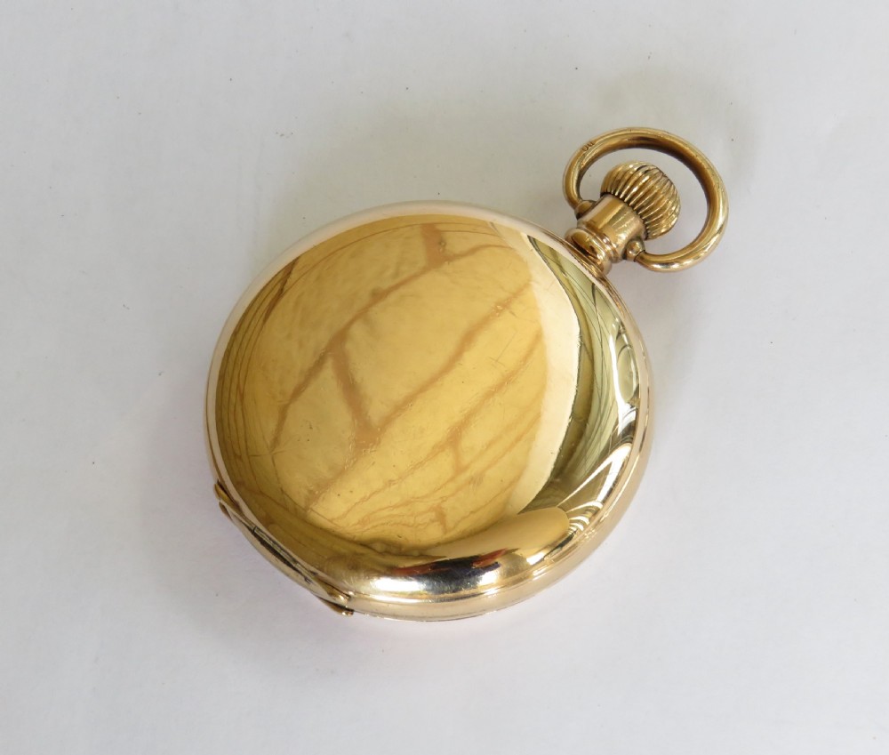 Waltham full hunter pocket watch, 1924 View IV