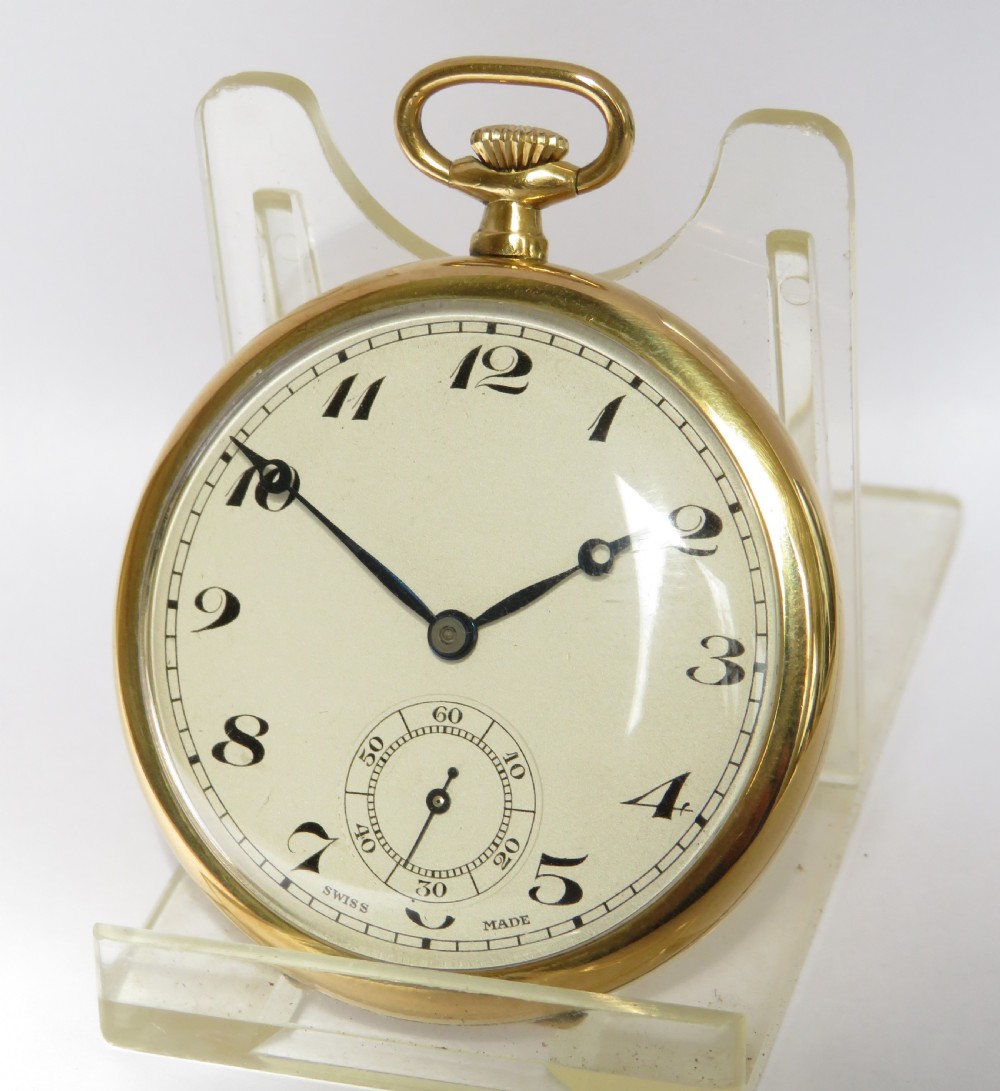 Vintage 1920s Swiss pocket watch