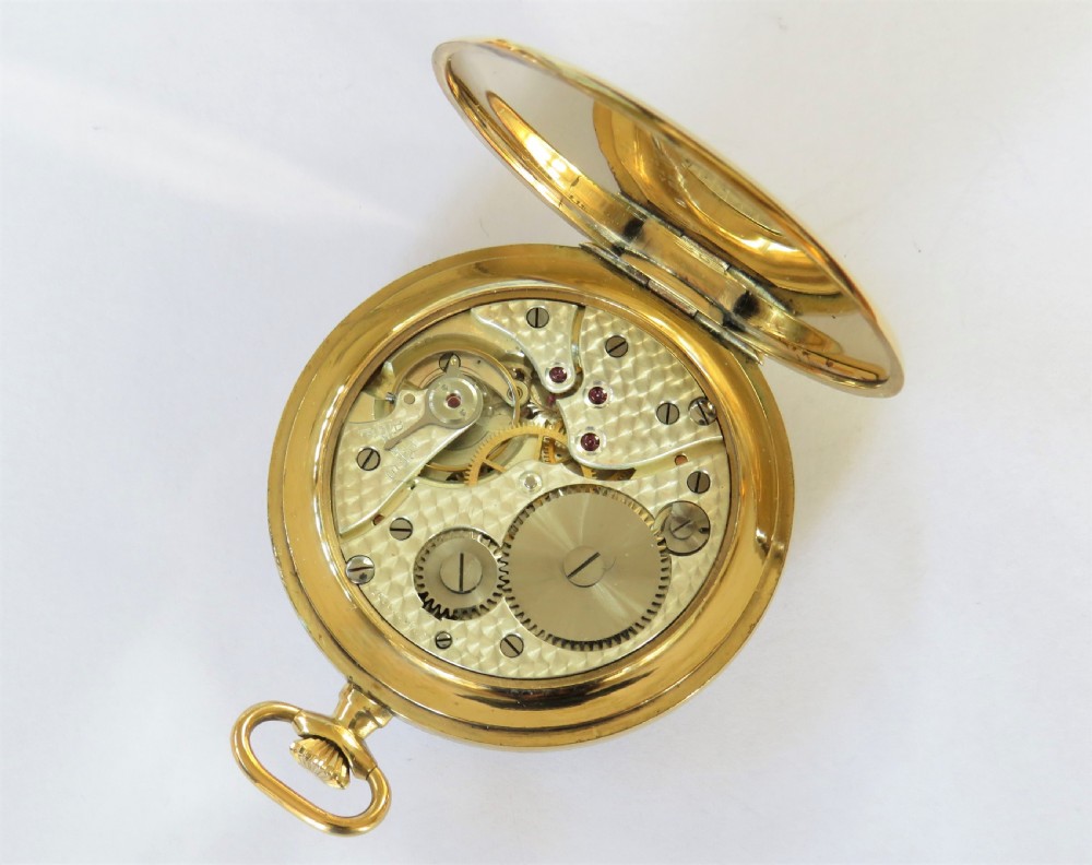 Vintage 1920s Swiss pocket watch View III