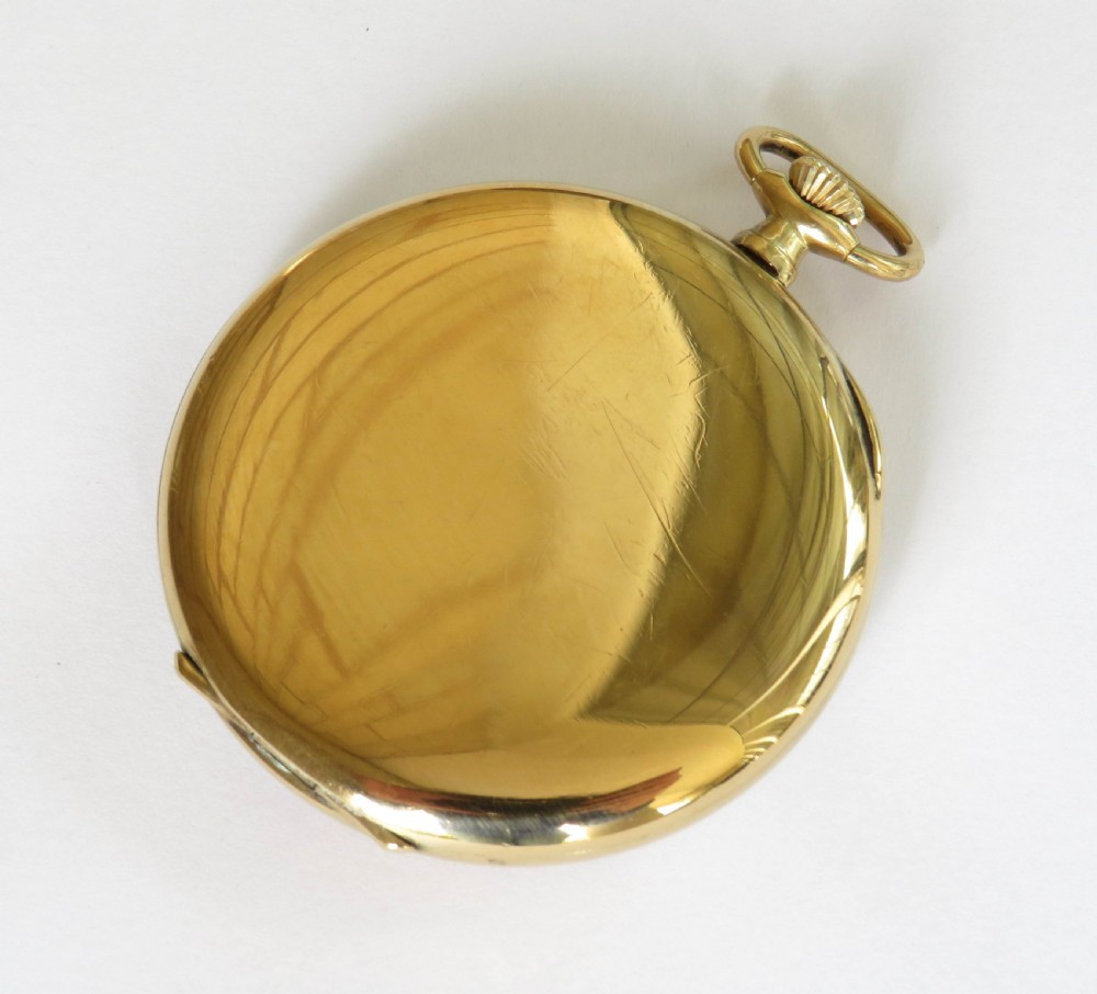 Vintage 1920s Swiss pocket watch View V