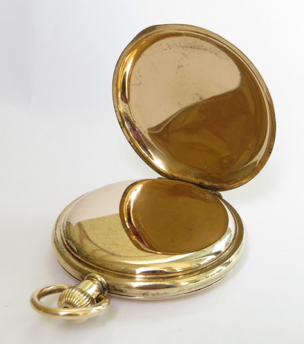 Antique Syren full hunter pocket watch View IV