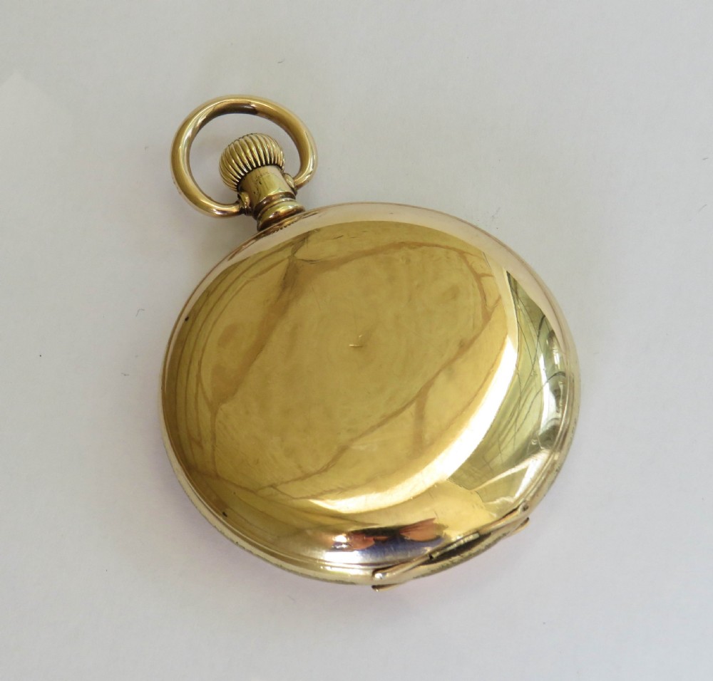 Antique Syren full hunter pocket watch View VI