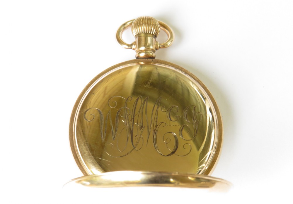 Antique Waltham pocket watch, 1927 View III