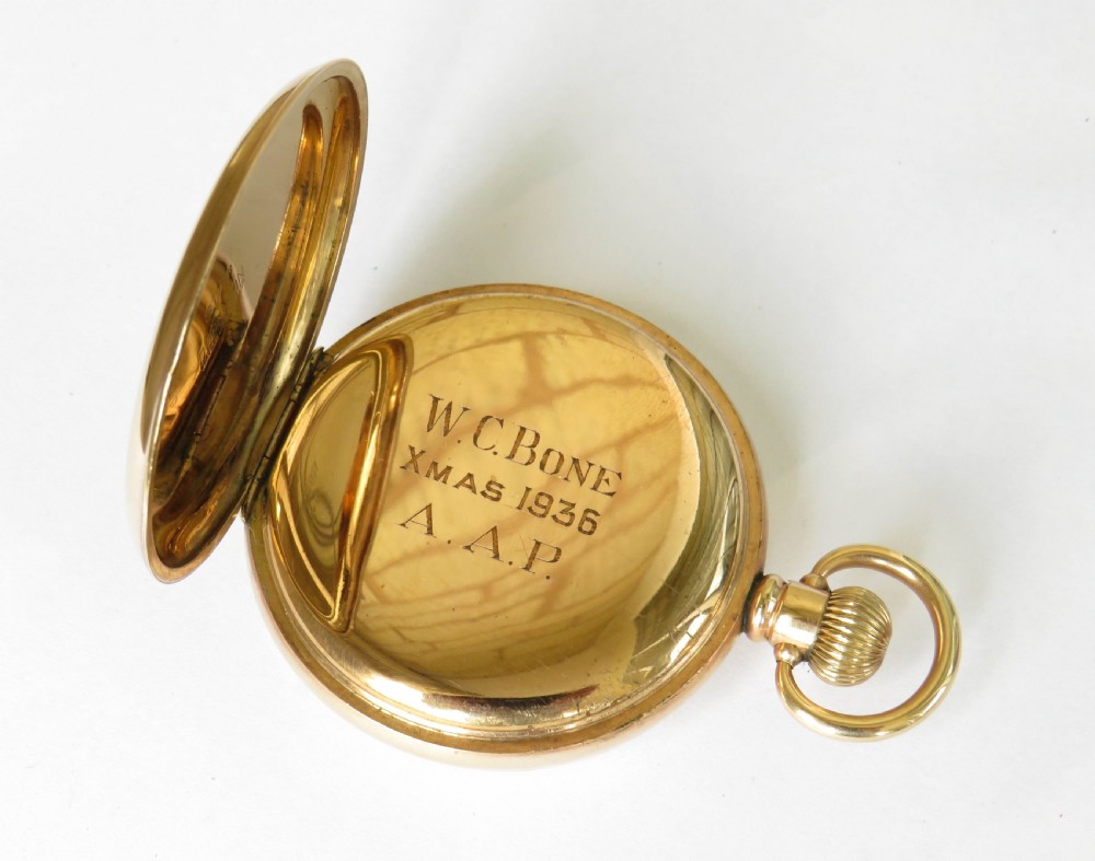 Vintage 1930s Waltham pocket watch View IV