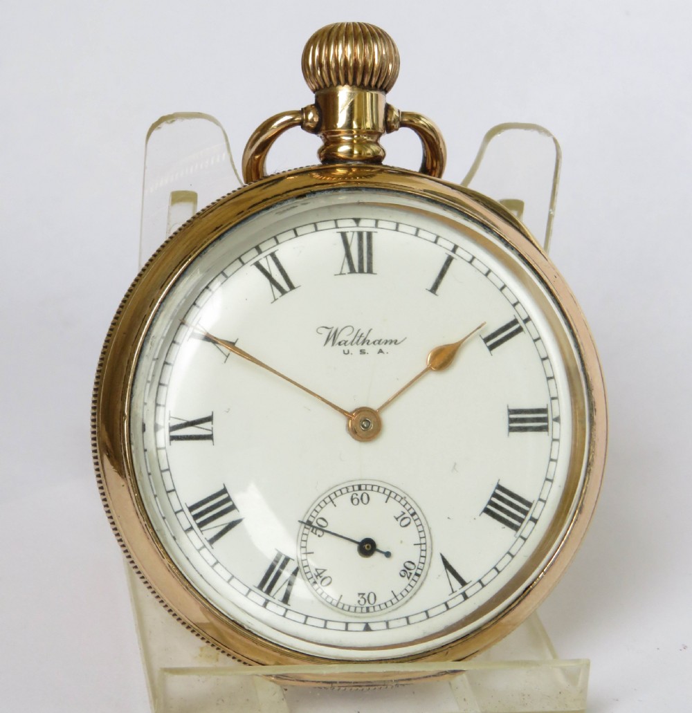 Antique Waltham pocket watch, 1907 View II