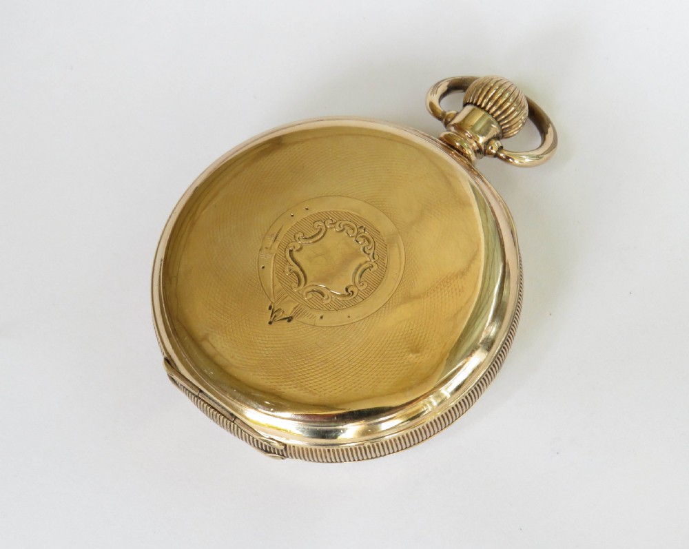Antique Waltham pocket watch, 1907 View IV
