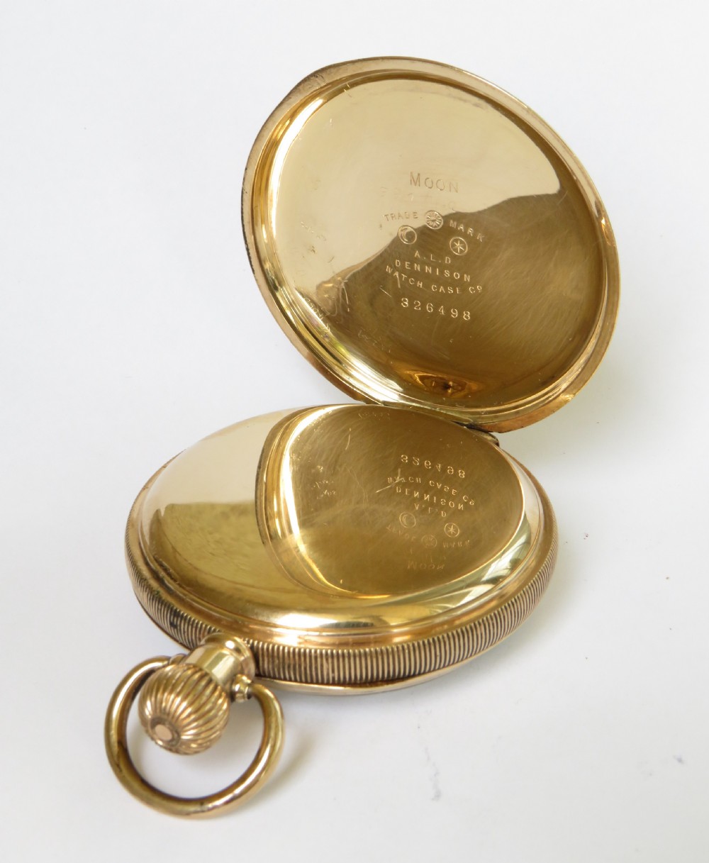 Antique Waltham pocket watch, 1907 View V
