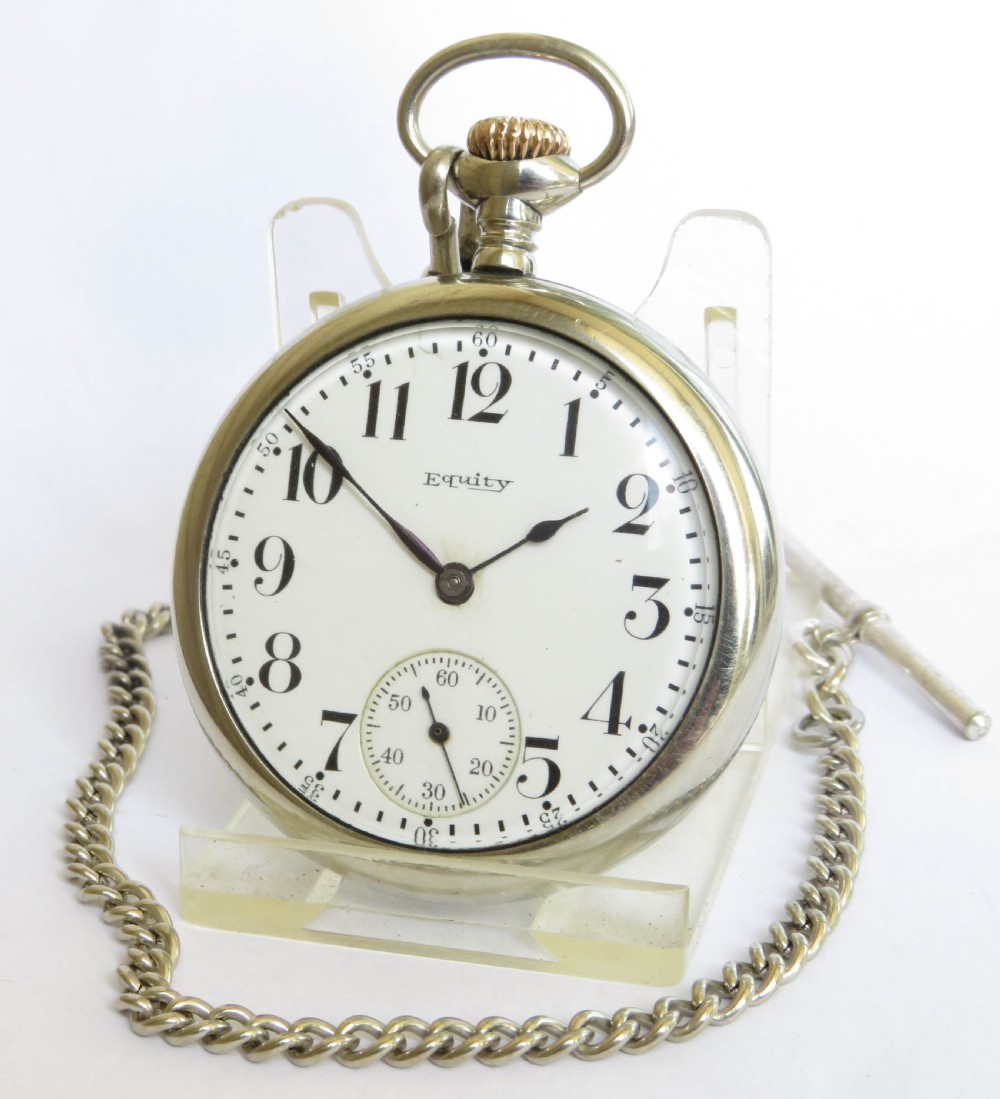 Antique Equity Watch Co pocket watch