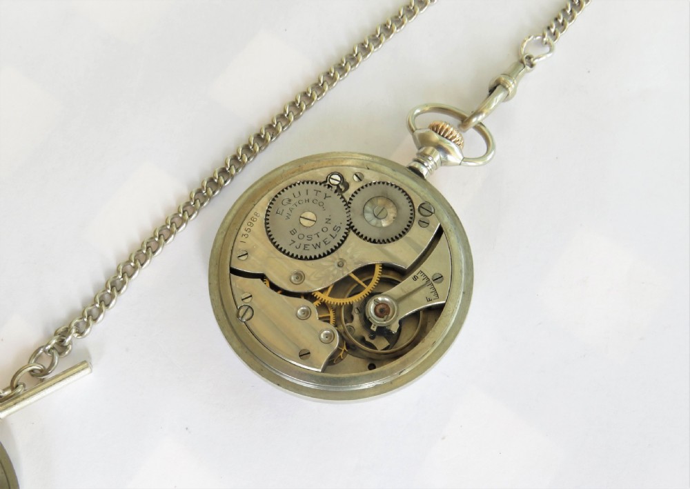 Antique Equity Watch Co pocket watch View IV