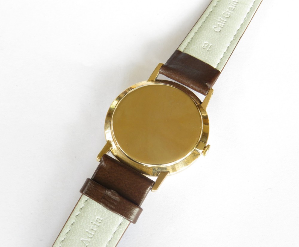 Gents 9ct gold Rotary wrist watch, 1968 View IV