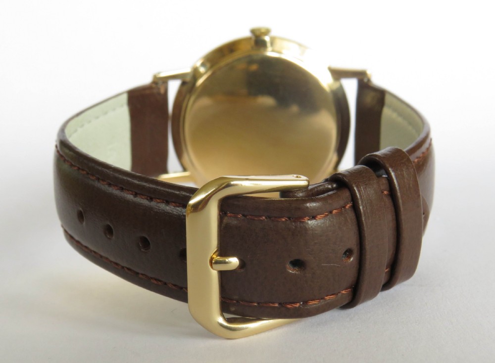 Gents 9ct gold Rotary wrist watch, 1968 View V